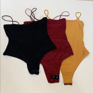 Windsor Square Neck Bodysuit Bundle